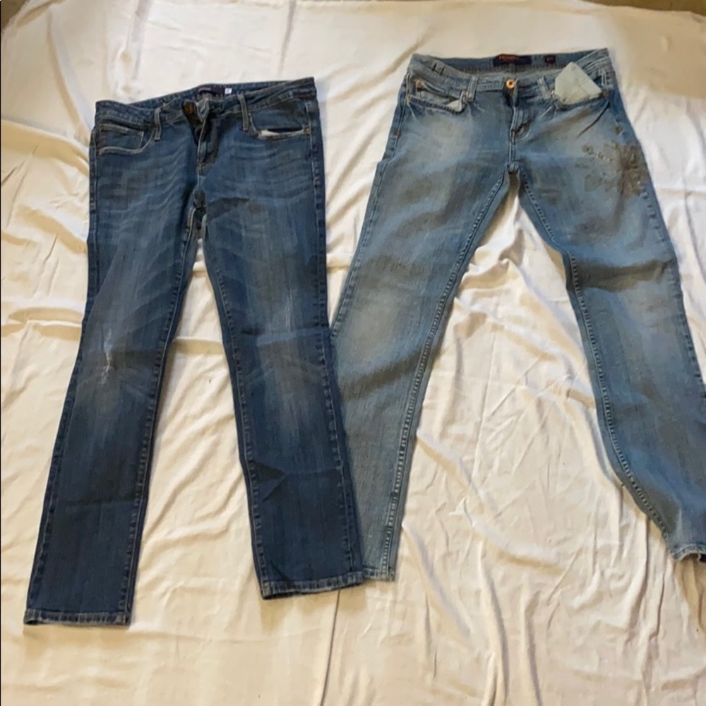 Two pair of jeans both in good condition